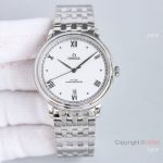 BLS Factory Replica Omega De Ville Prestige 8800 White Dial Stainless Steel Watches